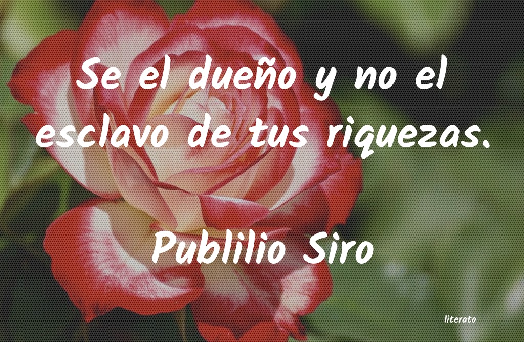 frases de Publilio Siro