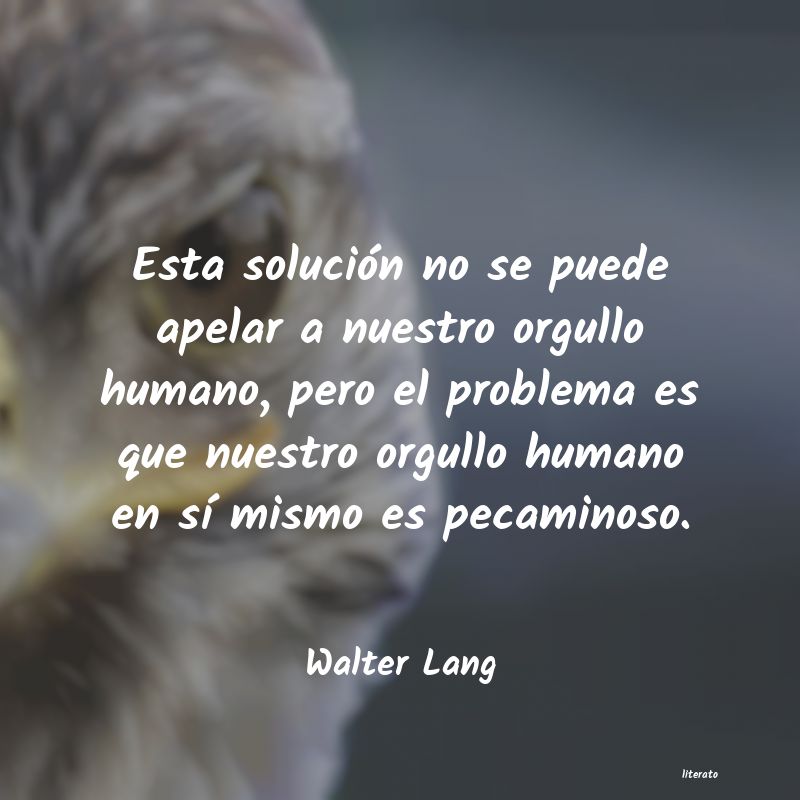 Frases de Walter Lang