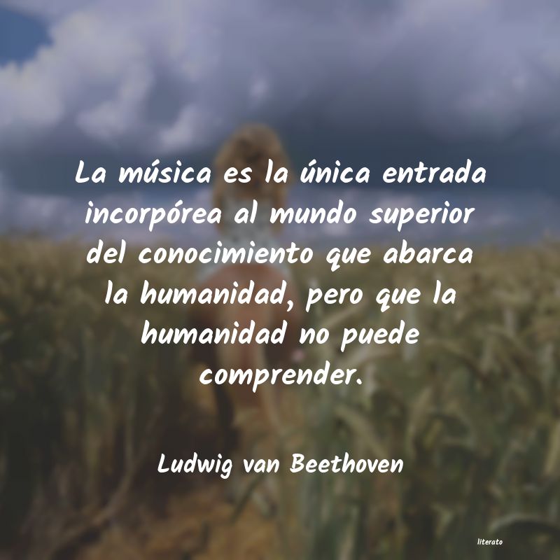 Frases de Ludwig van Beethoven