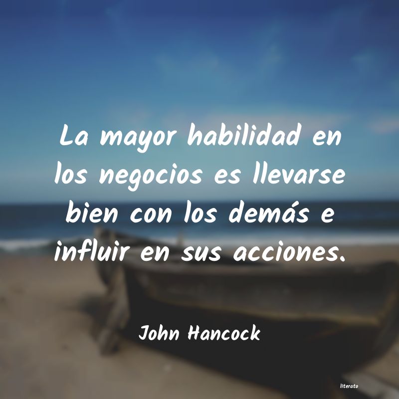 Frases de John Hancock