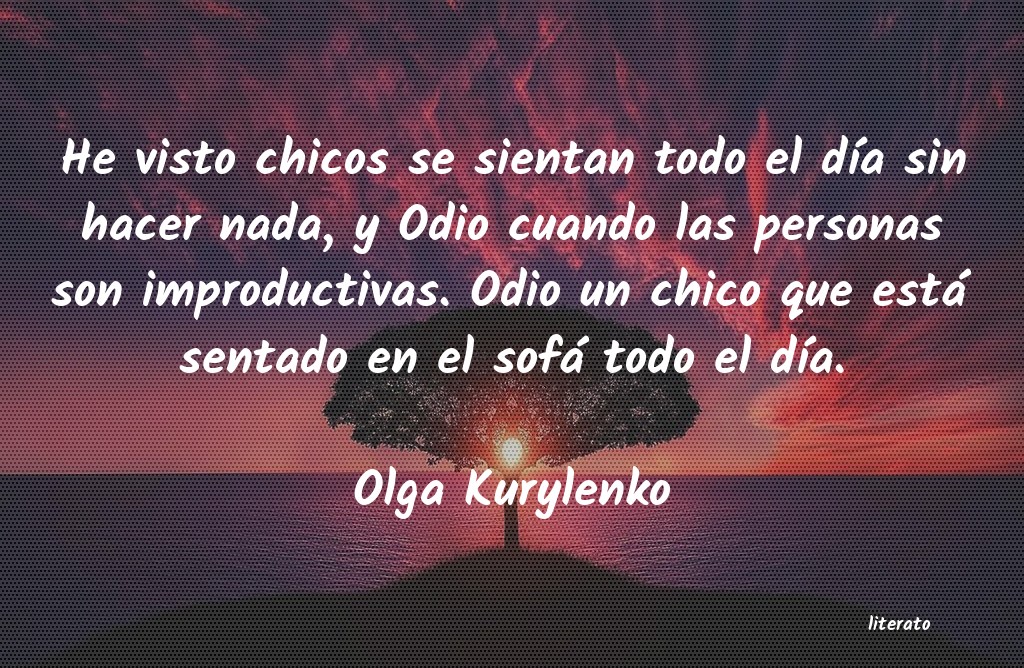 frases de Olga Kurylenko