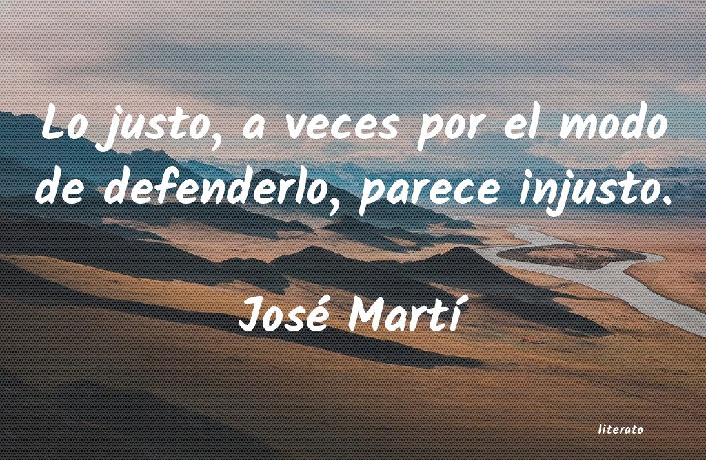 Frases de José Martí