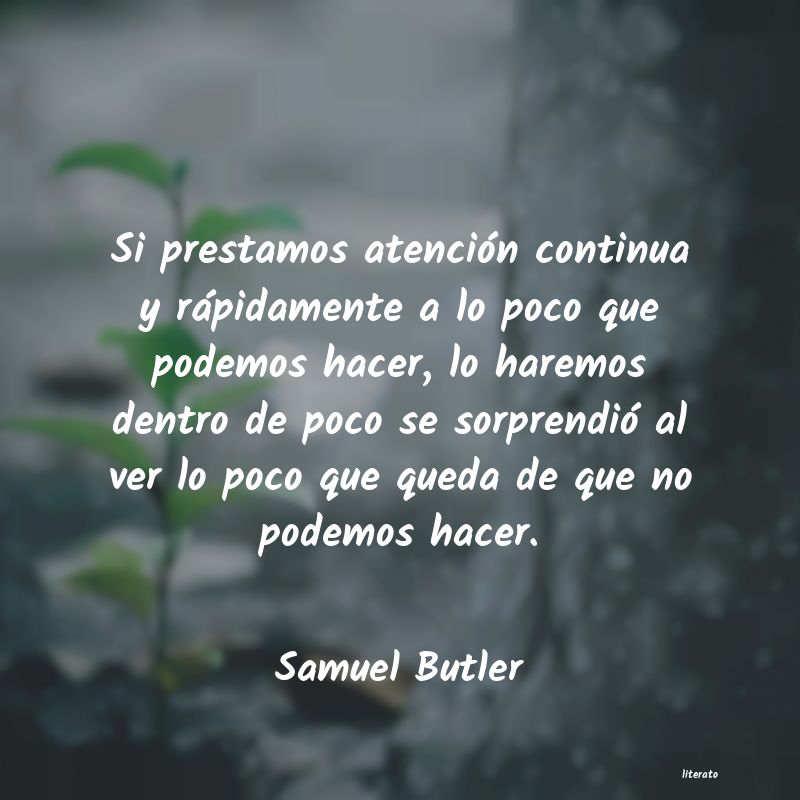 Frases de Samuel Butler