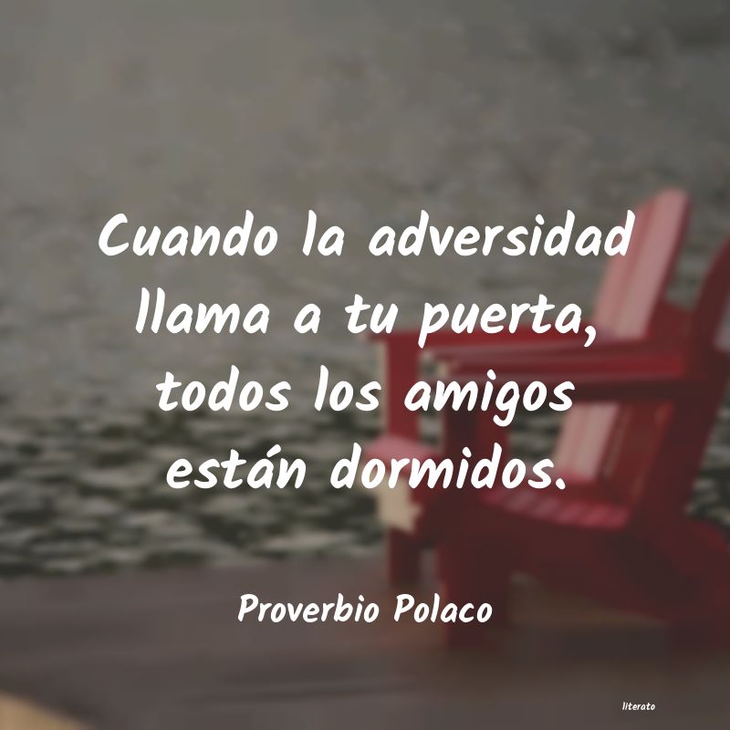 Frases de Proverbio Polaco