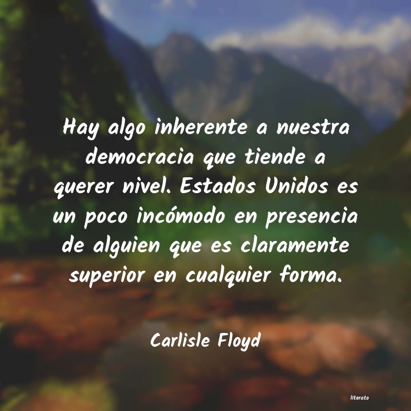 frases de Carlisle Floyd