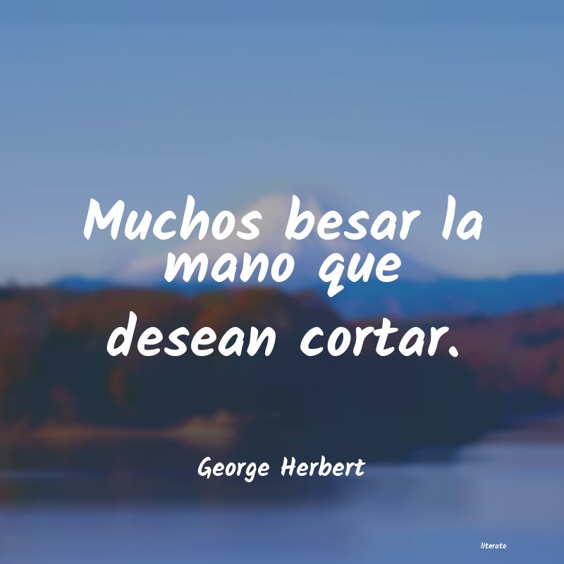 Frases de George Herbert