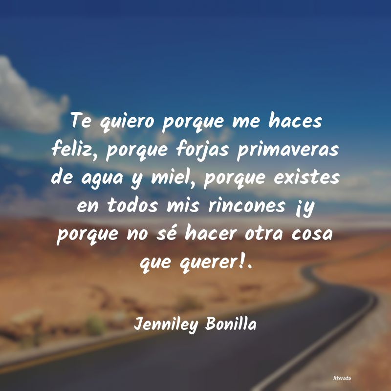 frases de Jenniley Bonilla