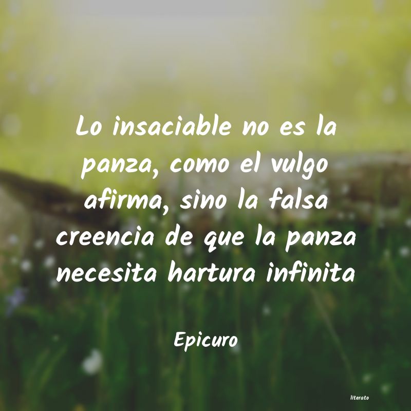 Frases de Epicuro