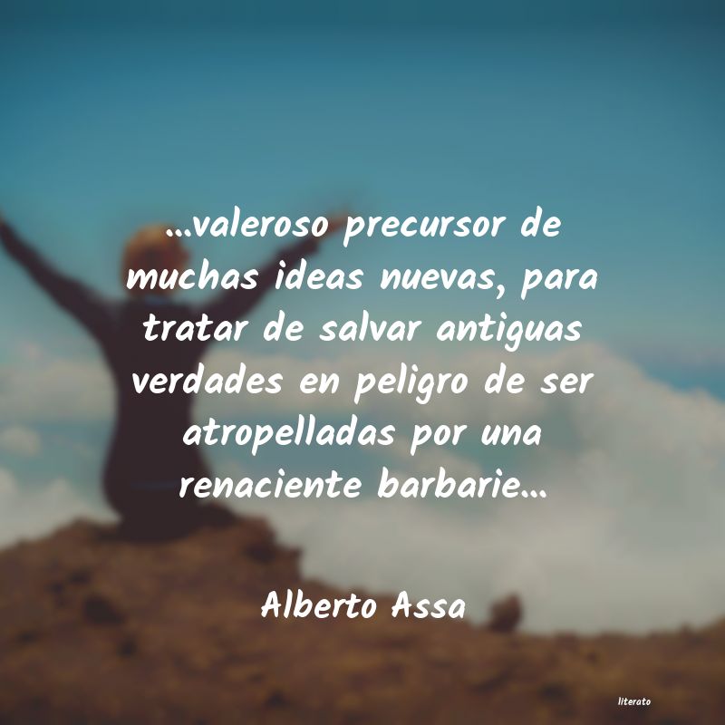frases de Alberto Assa
