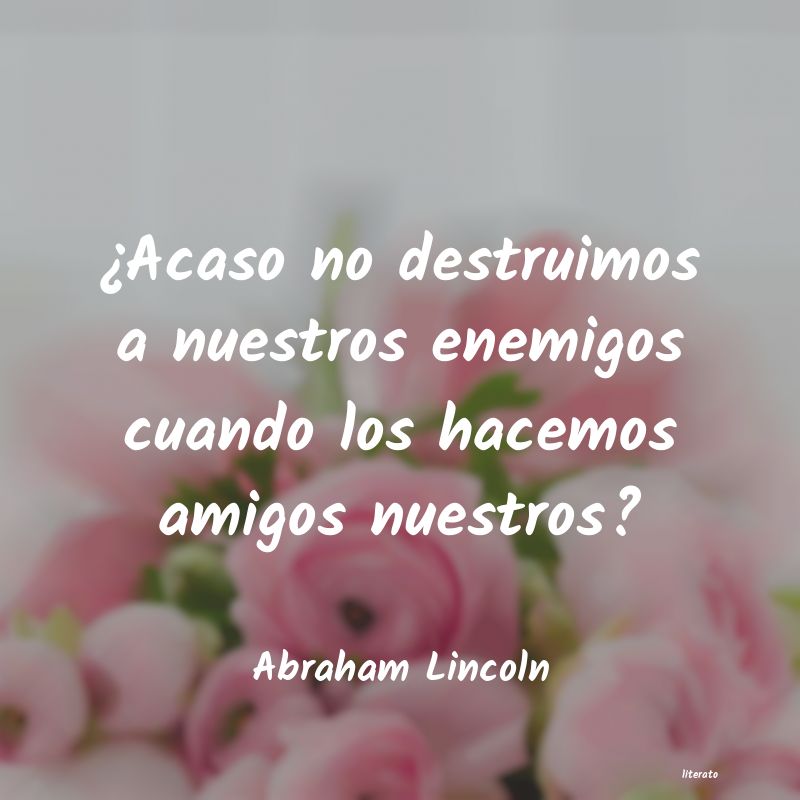 frases de Abraham Lincoln