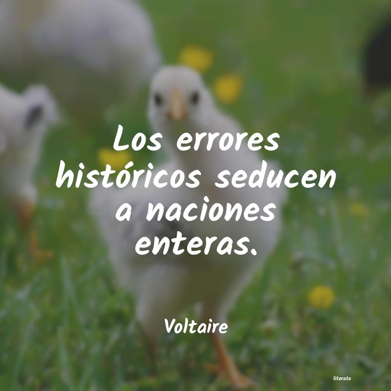 Frases de Voltaire