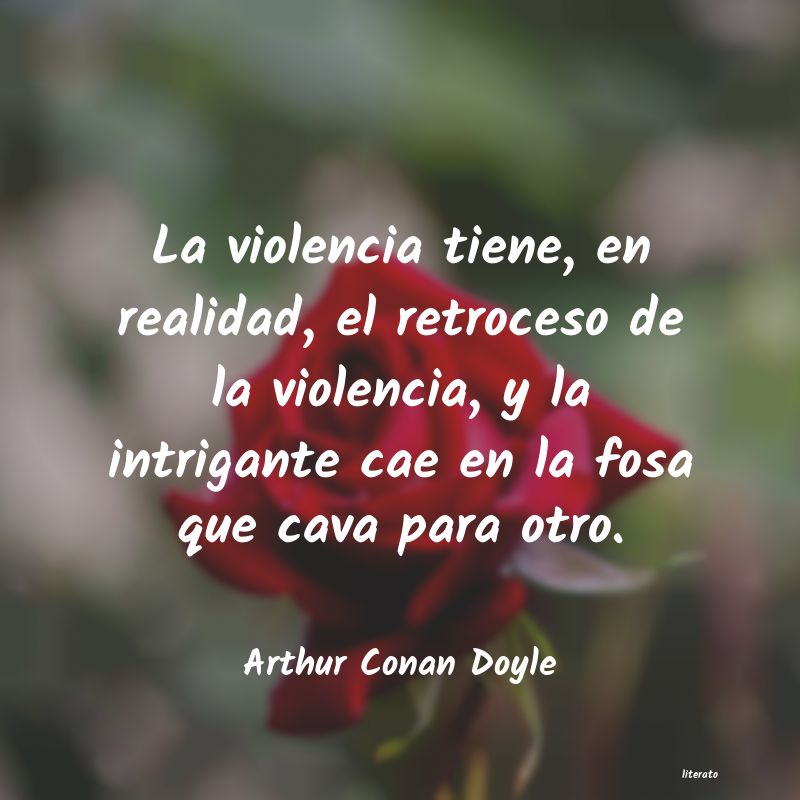 Frases de Arthur Conan Doyle