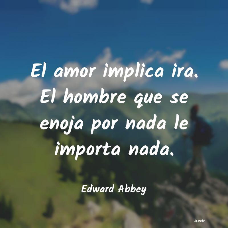 frases de Edward Abbey
