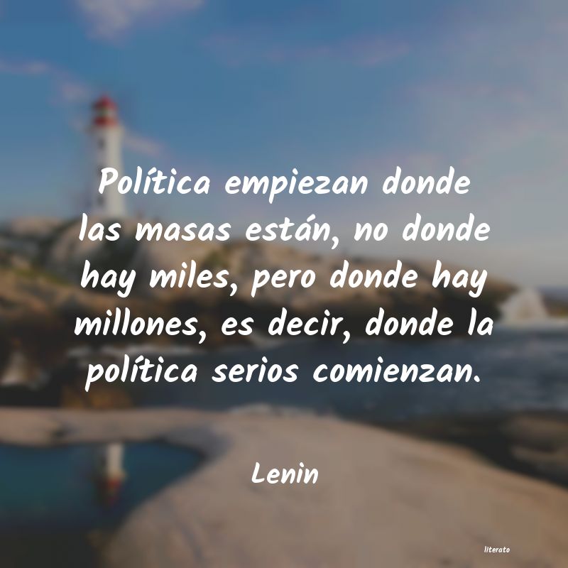 Frases de Lenin