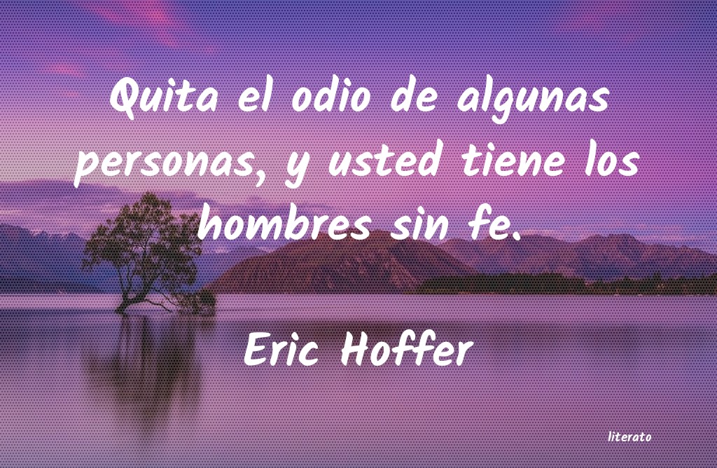 Frases de Eric Hoffer