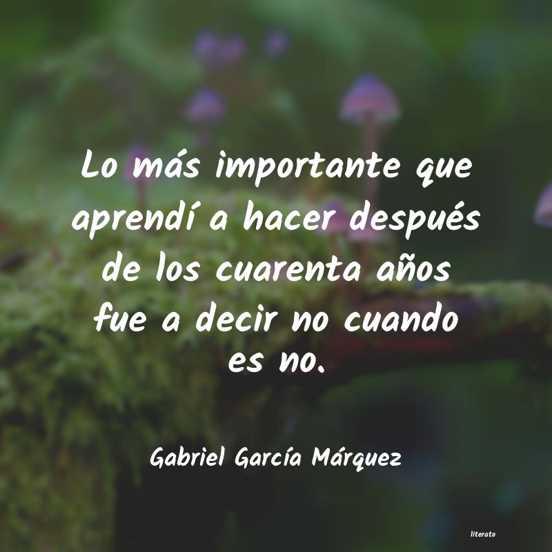 frases de Gabriel GarcÃa Márquez