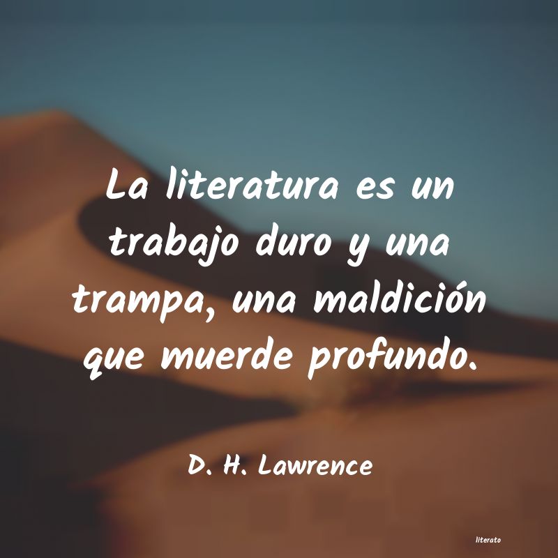 frases de D. H. Lawrence