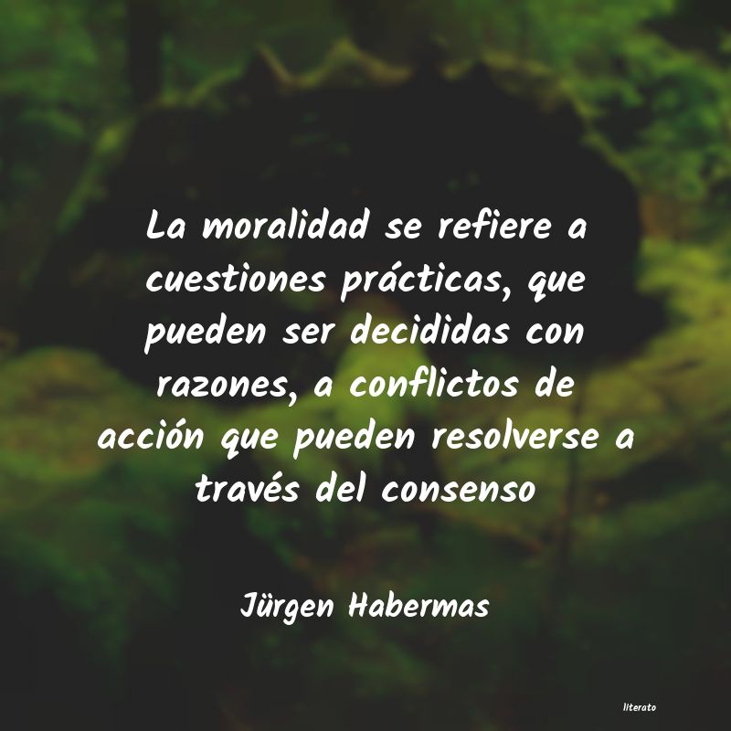 Frases de Jürgen Habermas