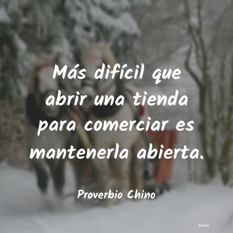 Frases de Proverbio Chino