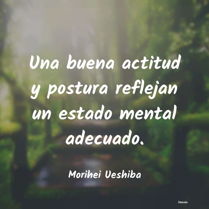frases de Morihei Ueshiba