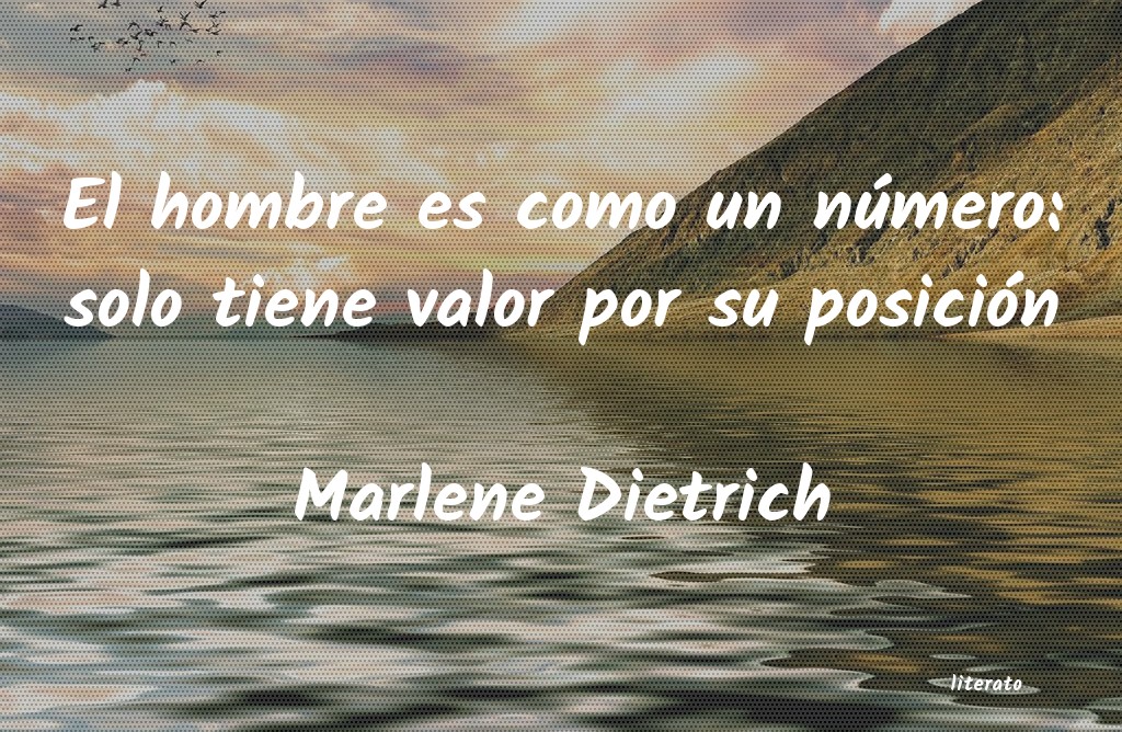 Frases de Marlene Dietrich