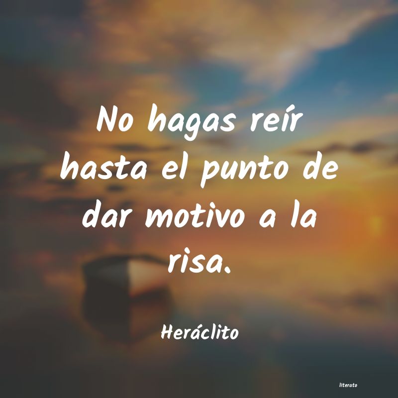 Frases de Heráclito