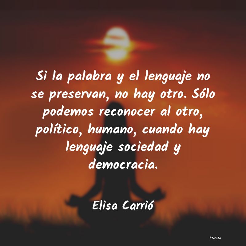 Frases de Elisa Carrió