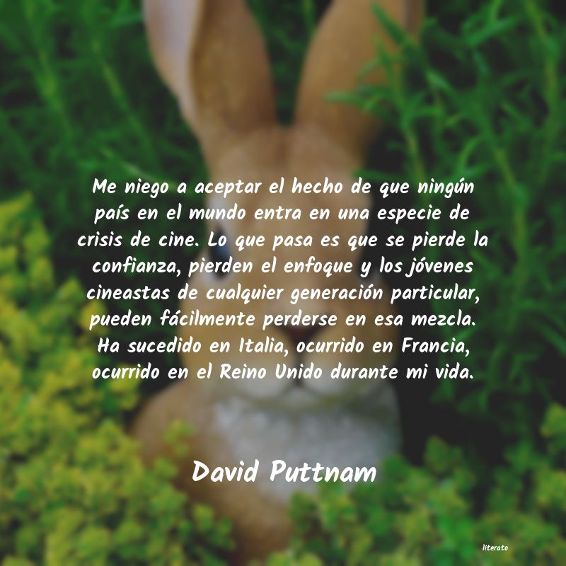 Frases de David Puttnam