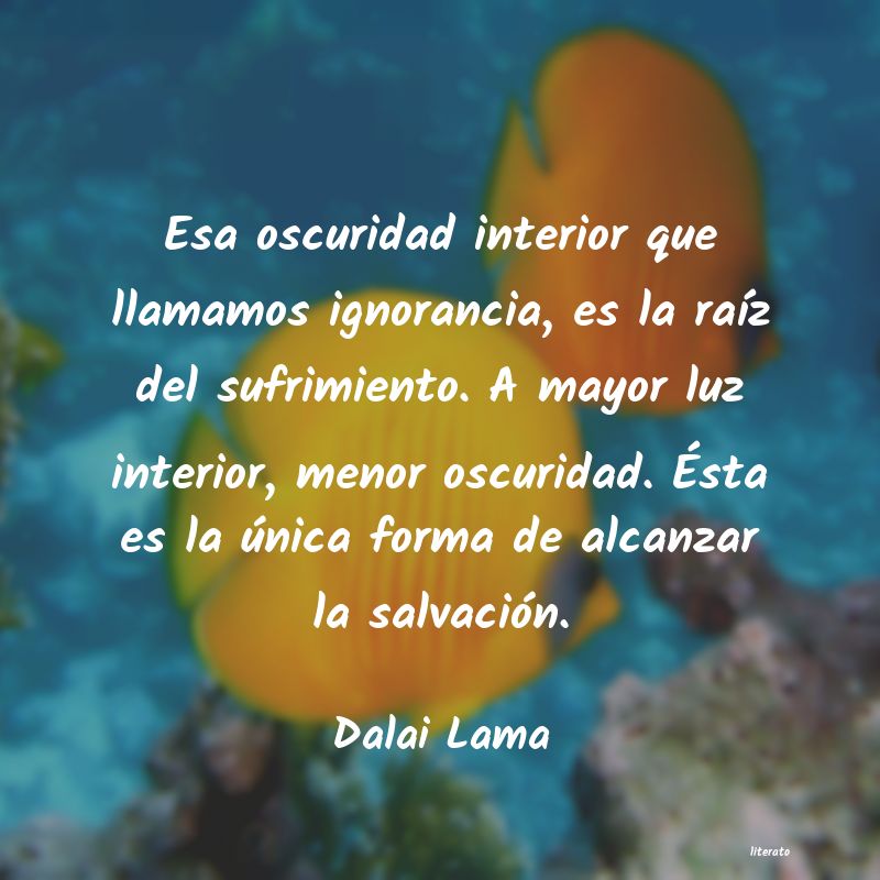 ayudar al enemigo dalai lama