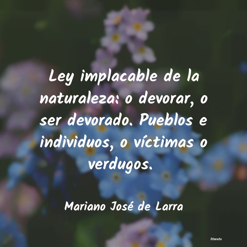 Frases de Mariano José de Larra