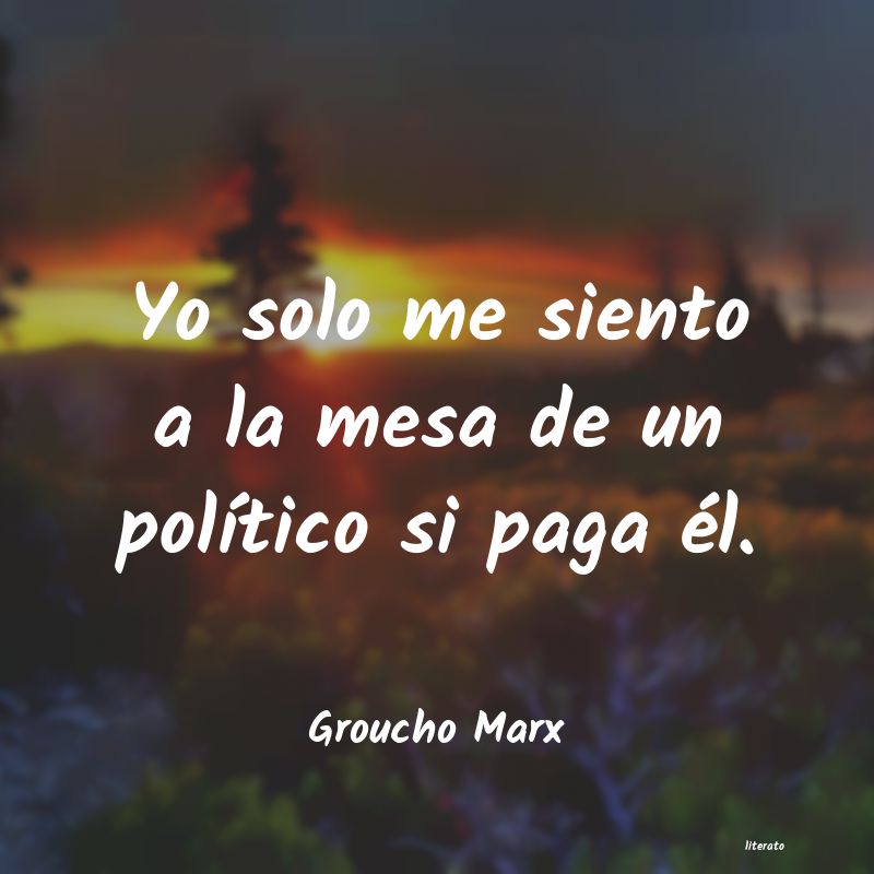 Frases de Groucho Marx