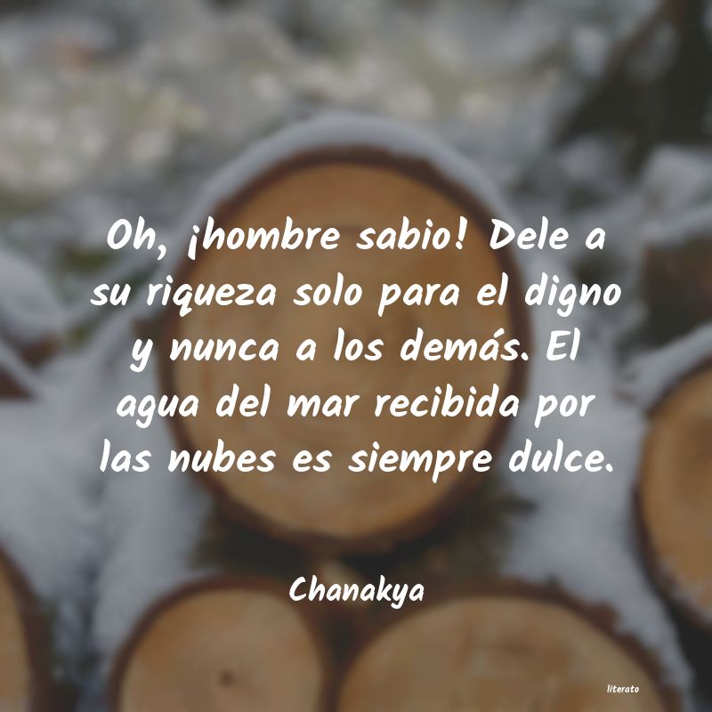 frases de Chanakya