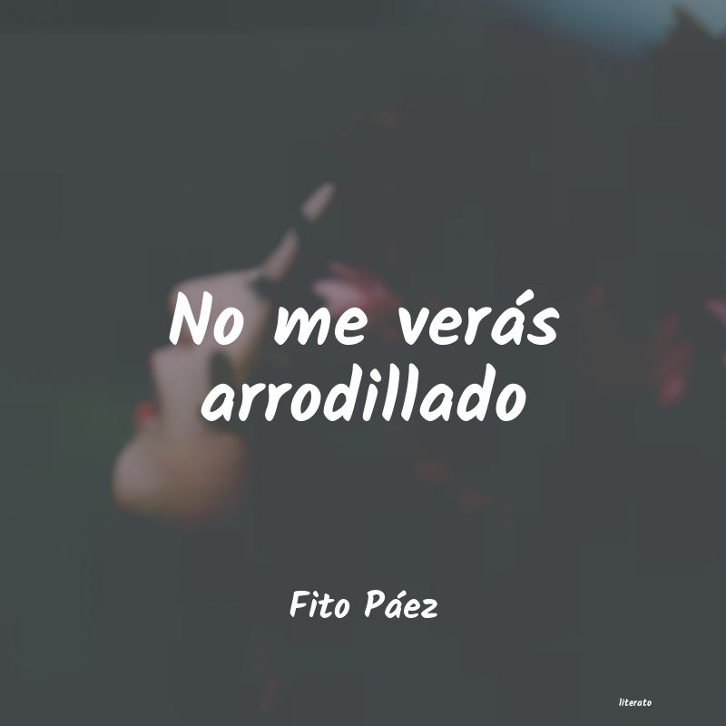 Frases de Fito Páez