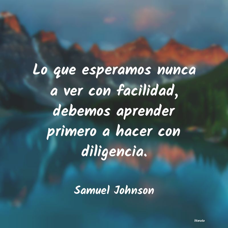 Frases de Samuel Johnson