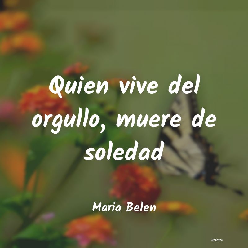 frases de Maria Belen