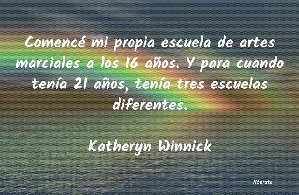 Frases de Katheryn Winnick