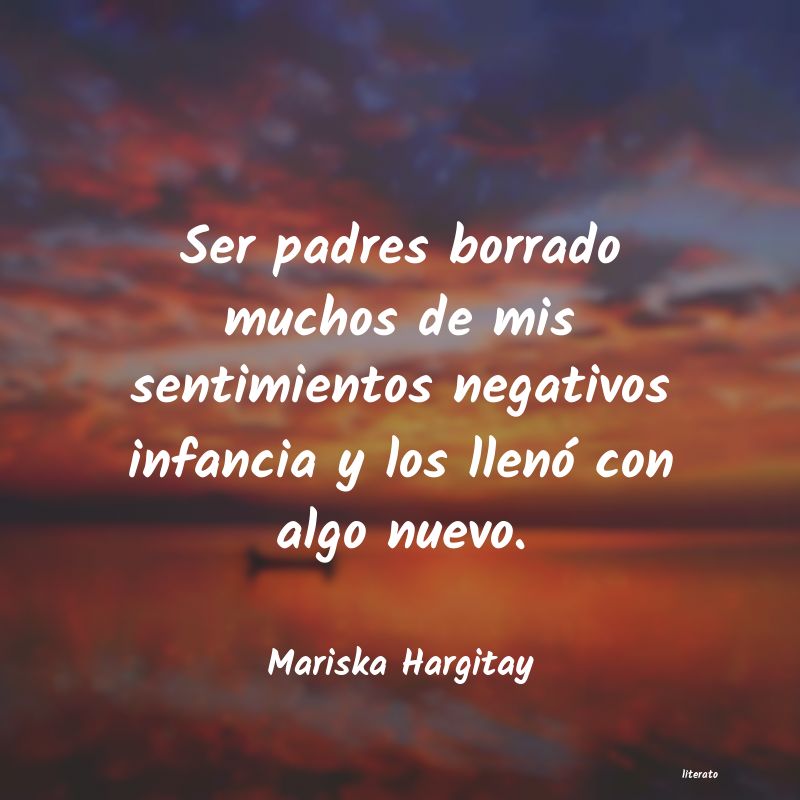 frases de Mariska Hargitay
