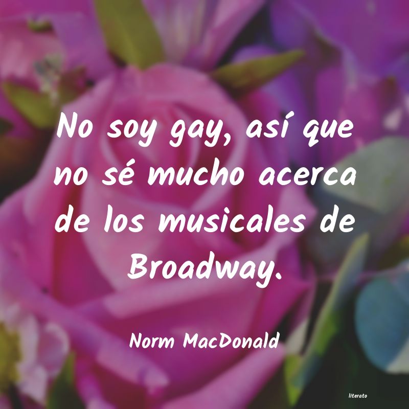 Frases de Norm MacDonald