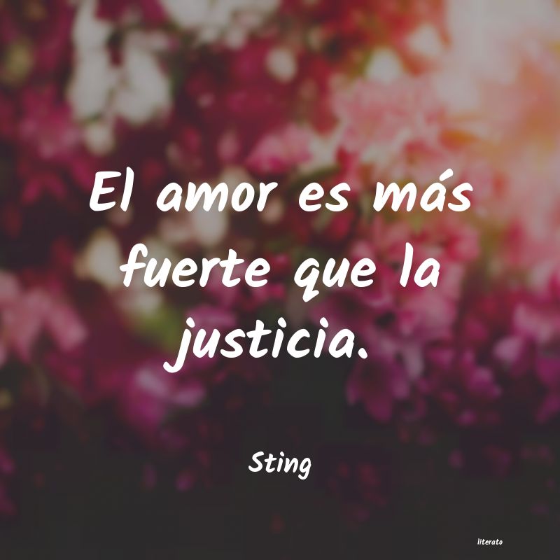 Frases de Sting