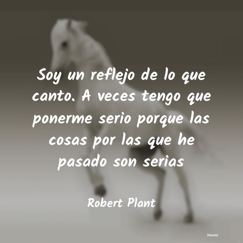 Frases de Robert Plant