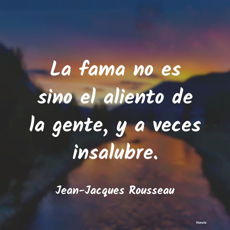 Frases de Jean-Jacques Rousseau