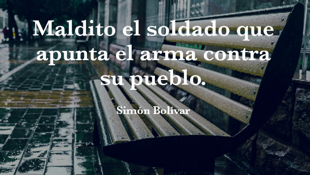 pensamientos de simon bolivar cortos